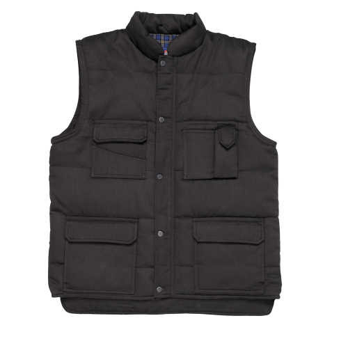 COLETE MULTIBOLSOS ACOLCHOADO PRETO S414 COLETE MULTIBOLSOS ACOLCHOADO PRETO S414